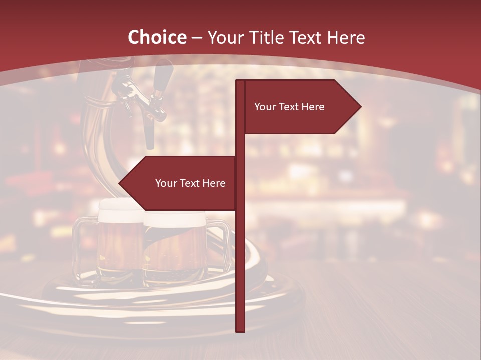 Bicchiere Cantina Assortimento PowerPoint Template