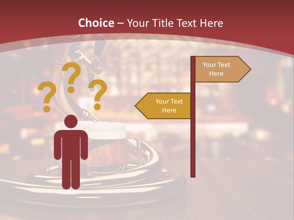 Bicchiere Cantina Assortimento PowerPoint Template