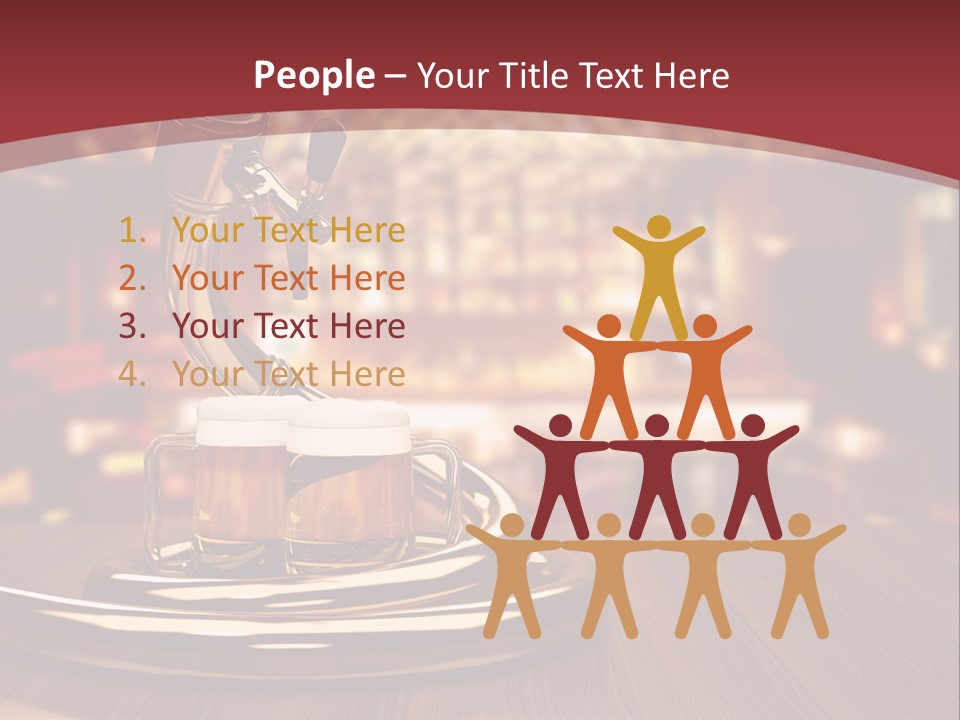 Bicchiere Cantina Assortimento PowerPoint Template