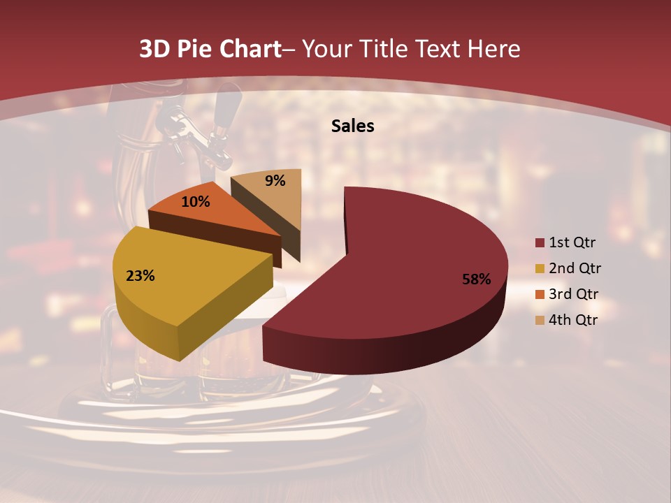 Bicchiere Cantina Assortimento PowerPoint Template