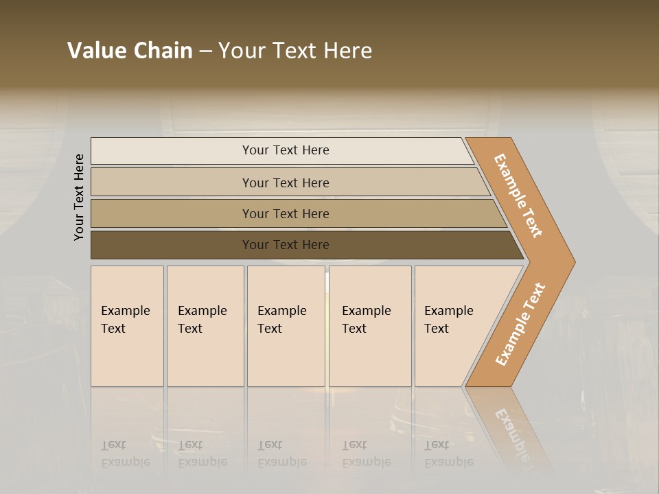 Spazio Bere Bianco PowerPoint Template