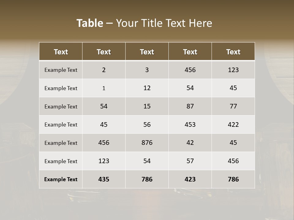 Spazio Bere Bianco PowerPoint Template
