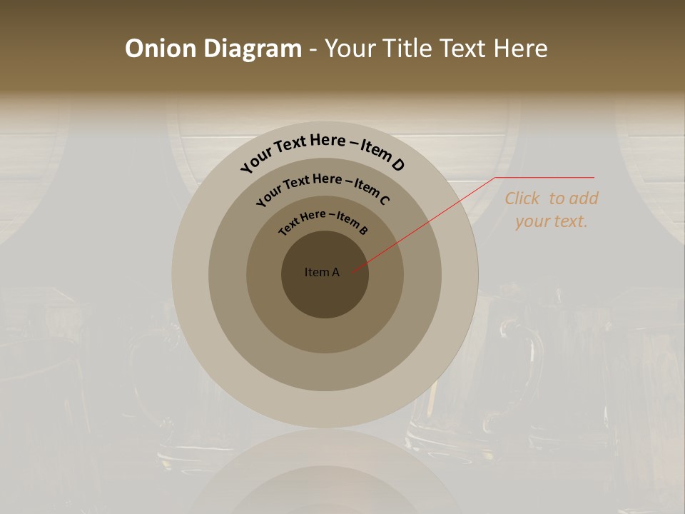 Spazio Bere Bianco PowerPoint Template