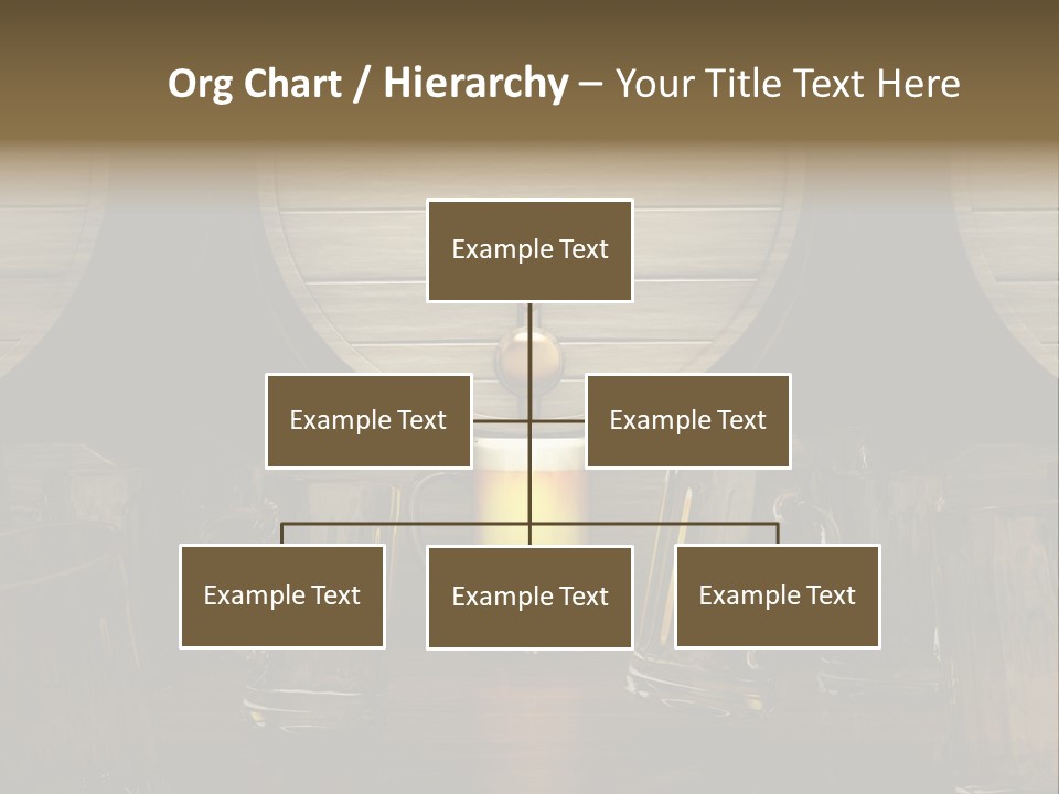 Spazio Bere Bianco PowerPoint Template