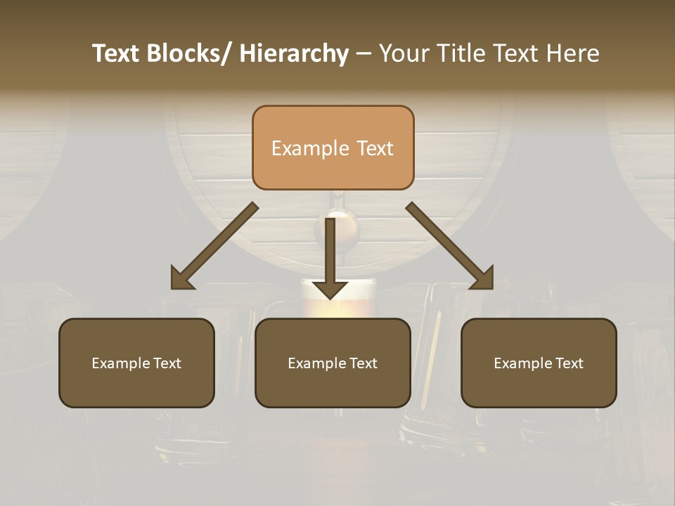 Spazio Bere Bianco PowerPoint Template