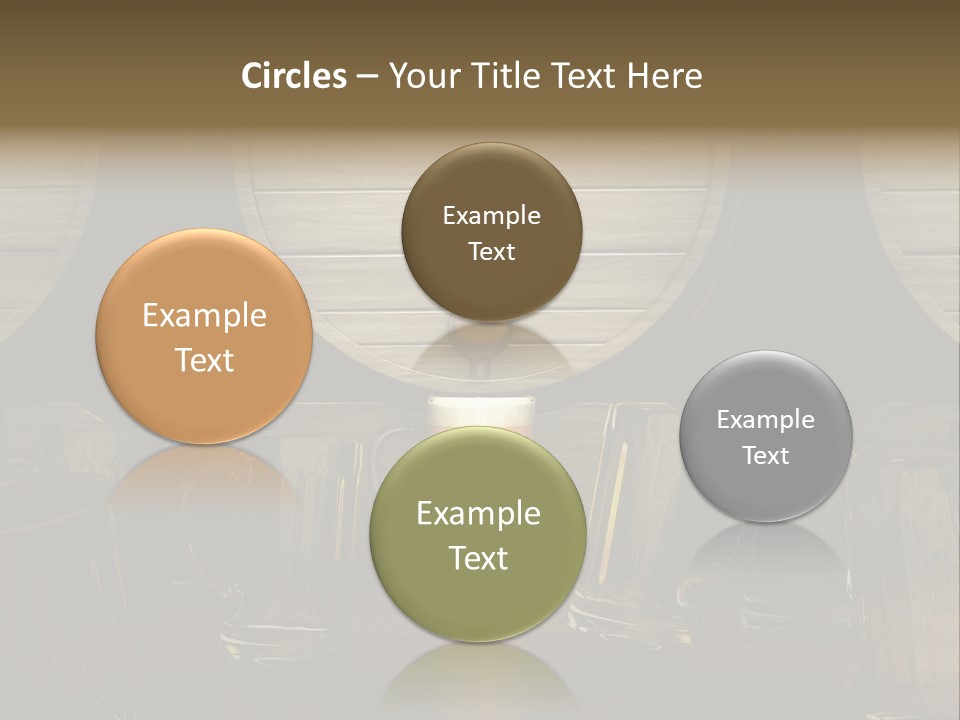 Spazio Bere Bianco PowerPoint Template