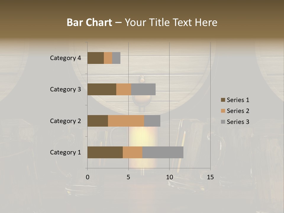 Spazio Bere Bianco PowerPoint Template
