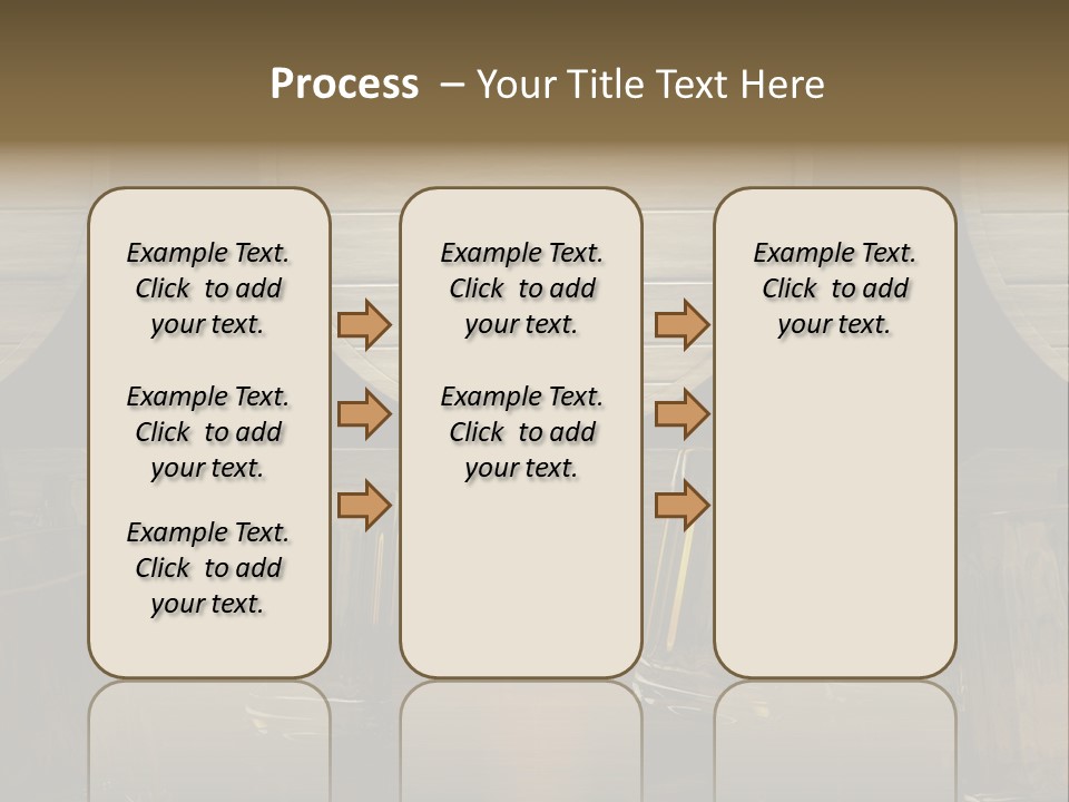 Spazio Bere Bianco PowerPoint Template