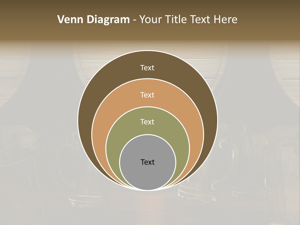 Spazio Bere Bianco PowerPoint Template