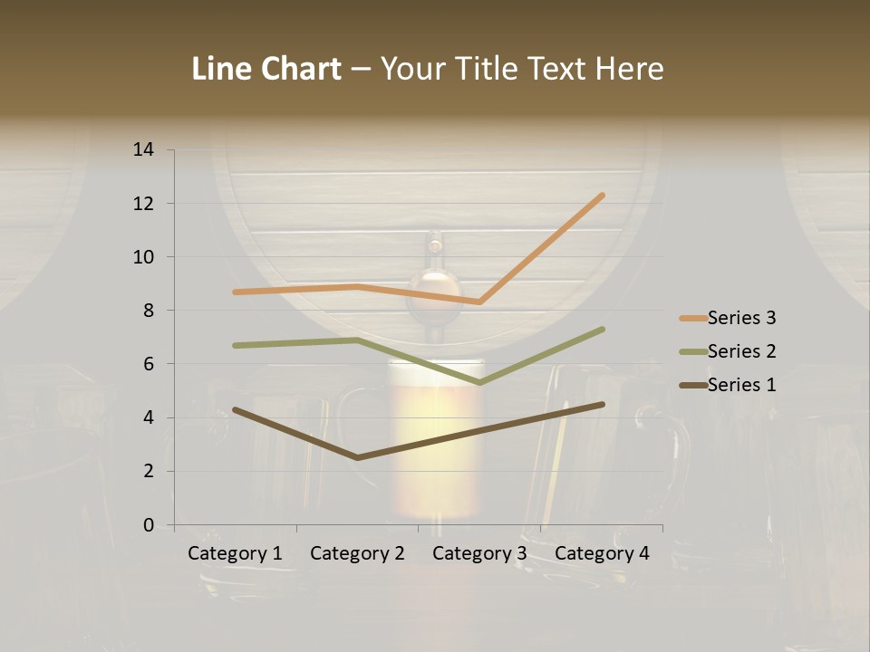 Spazio Bere Bianco PowerPoint Template