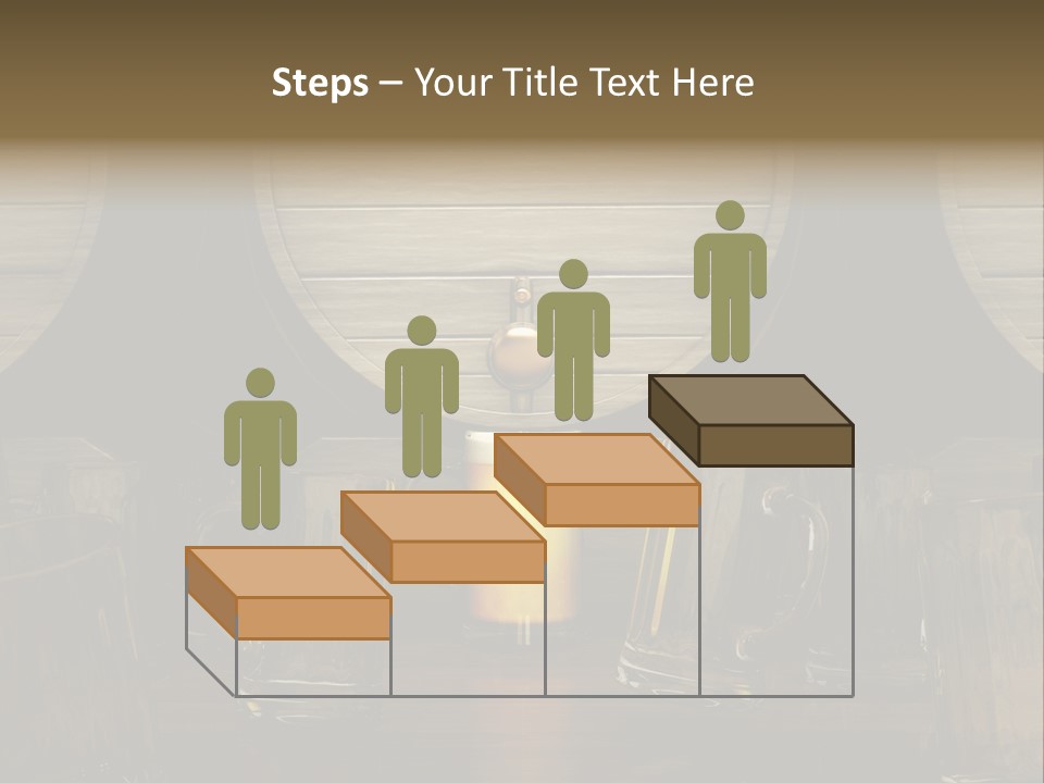 Spazio Bere Bianco PowerPoint Template