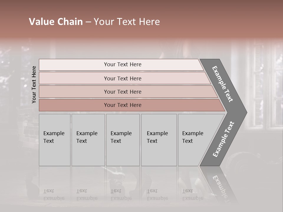 Dress Hugging Blonde PowerPoint Template