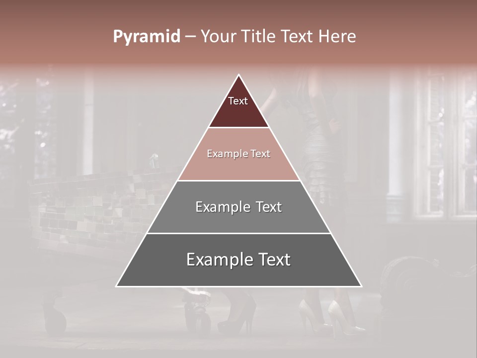 Dress Hugging Blonde PowerPoint Template