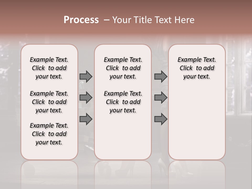 Dress Hugging Blonde PowerPoint Template