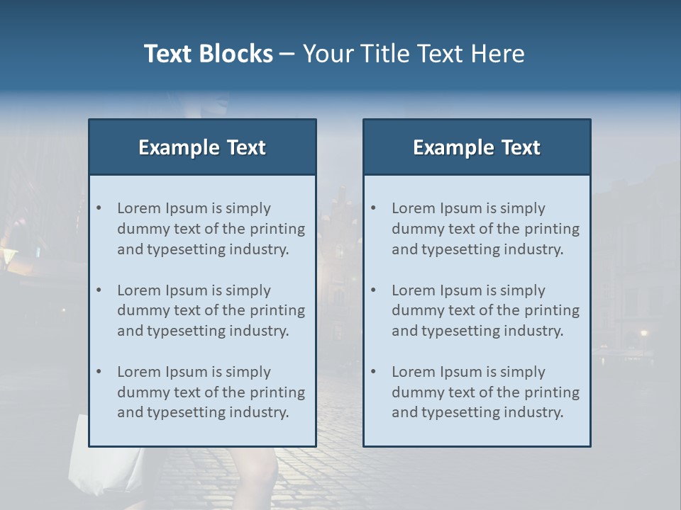 Pose Beauty Young PowerPoint Template
