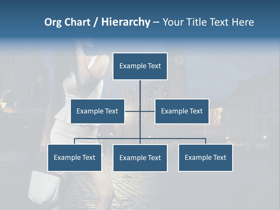 Pose Beauty Young PowerPoint Template