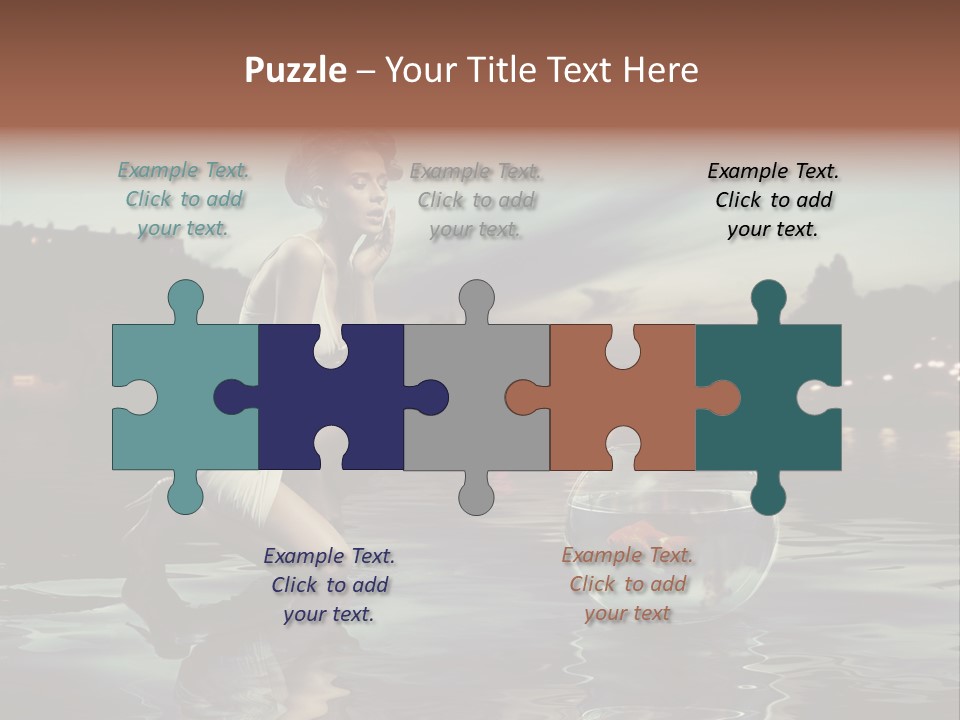 Relaxation Natural Beauty PowerPoint Template