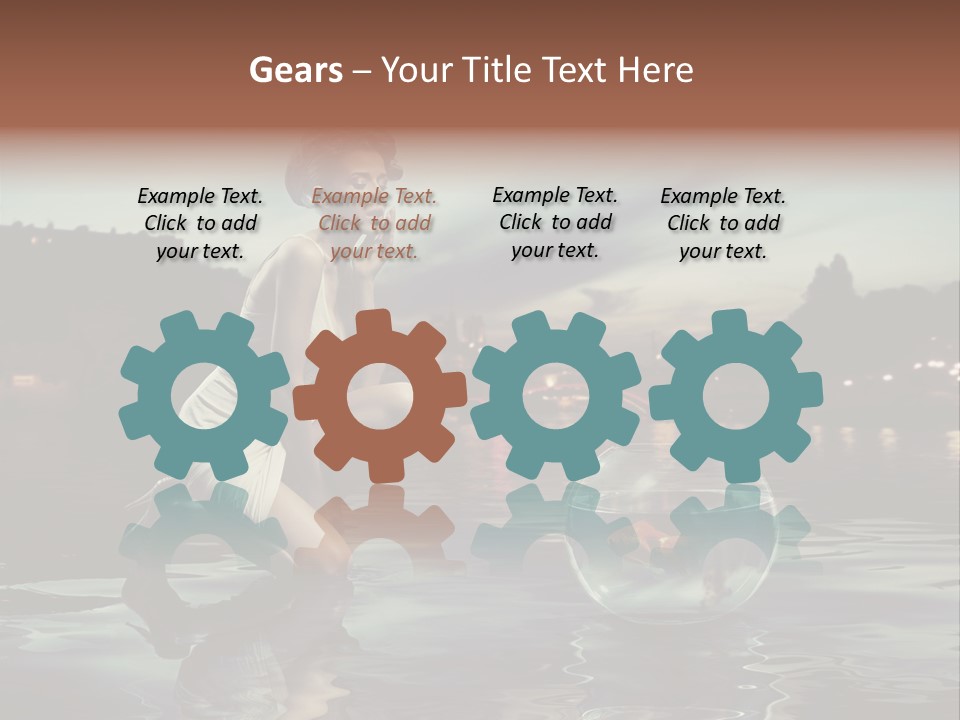 Relaxation Natural Beauty PowerPoint Template