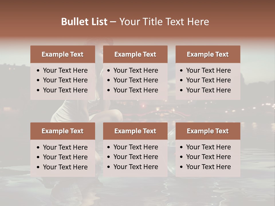 Relaxation Natural Beauty PowerPoint Template