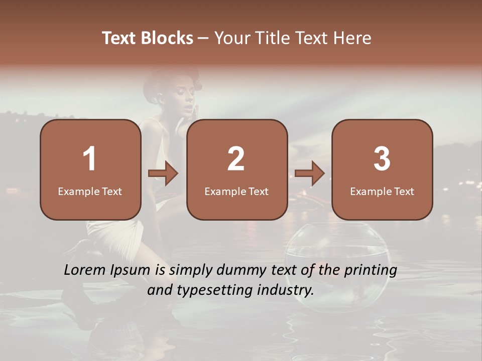 Relaxation Natural Beauty PowerPoint Template