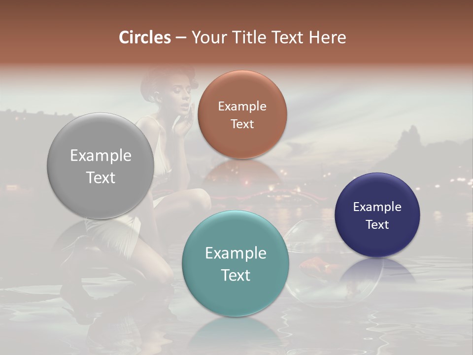 Relaxation Natural Beauty PowerPoint Template