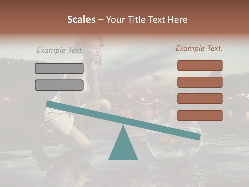 Relaxation Natural Beauty PowerPoint Template