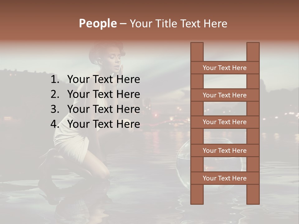 Relaxation Natural Beauty PowerPoint Template