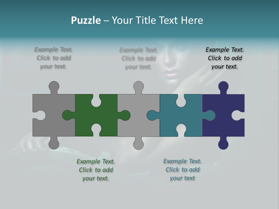 Pretty Person Dynamic PowerPoint Template