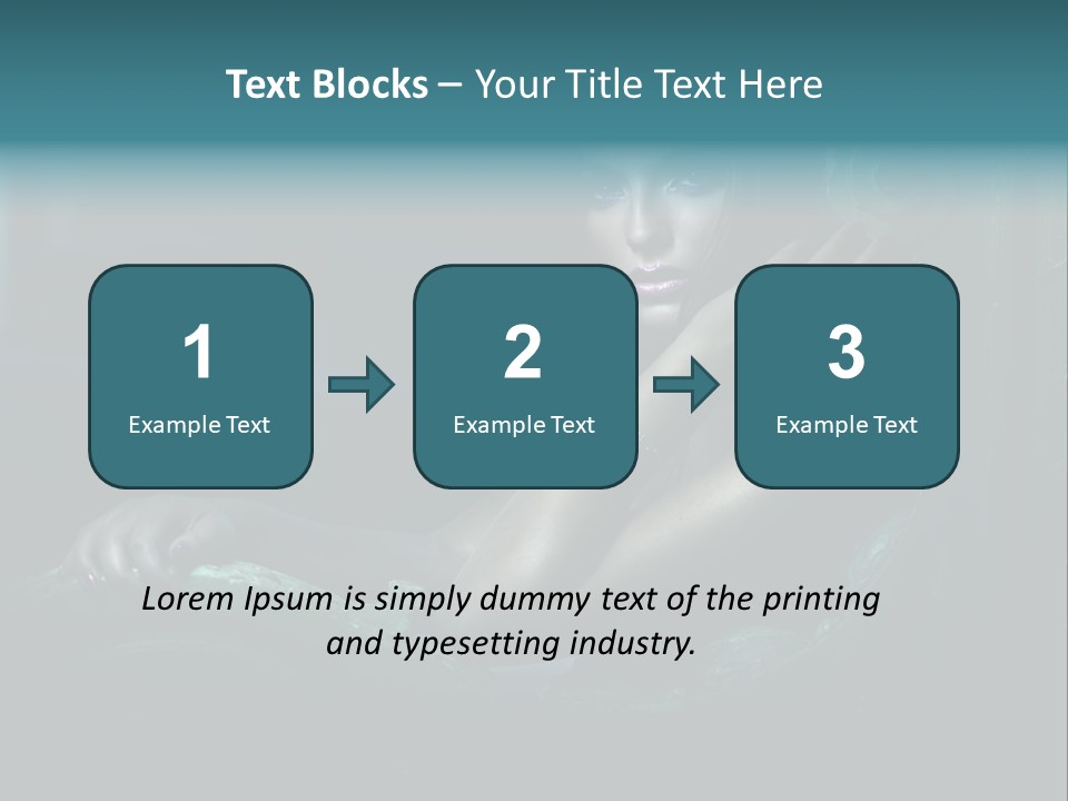 Pretty Person Dynamic PowerPoint Template