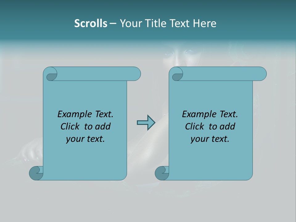 Pretty Person Dynamic PowerPoint Template