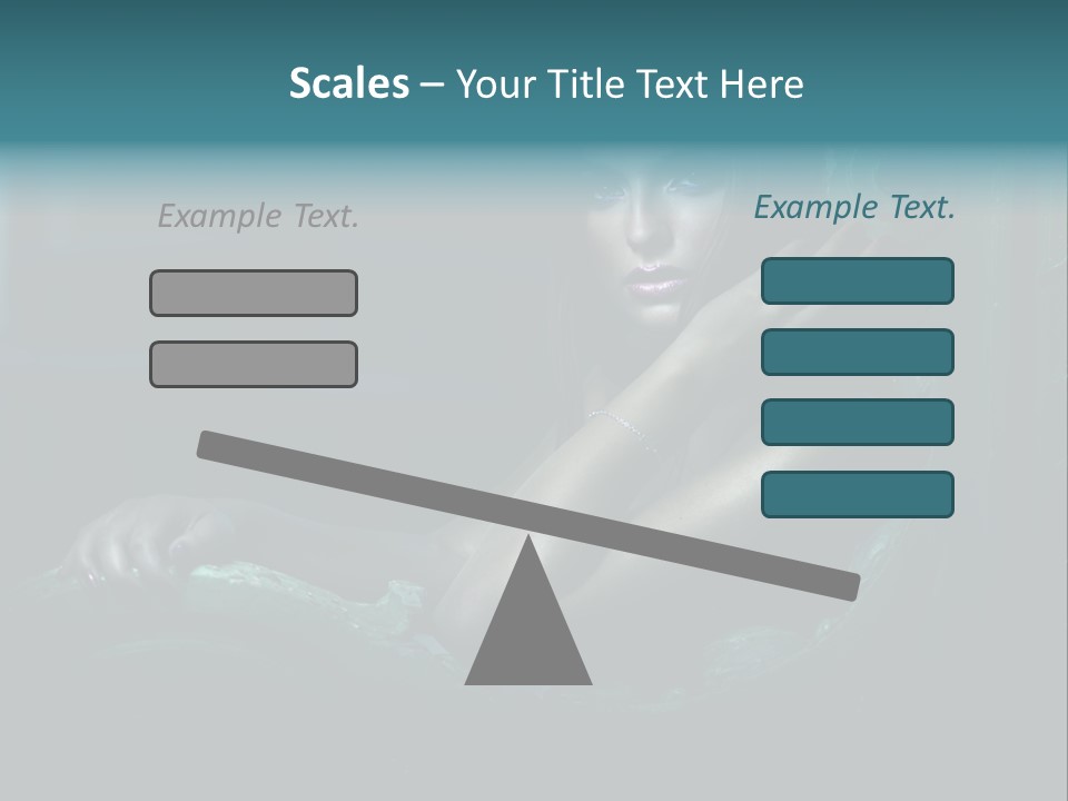 Pretty Person Dynamic PowerPoint Template
