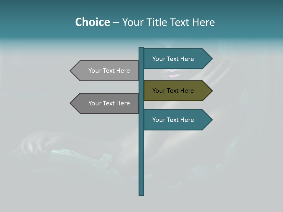 Pretty Person Dynamic PowerPoint Template