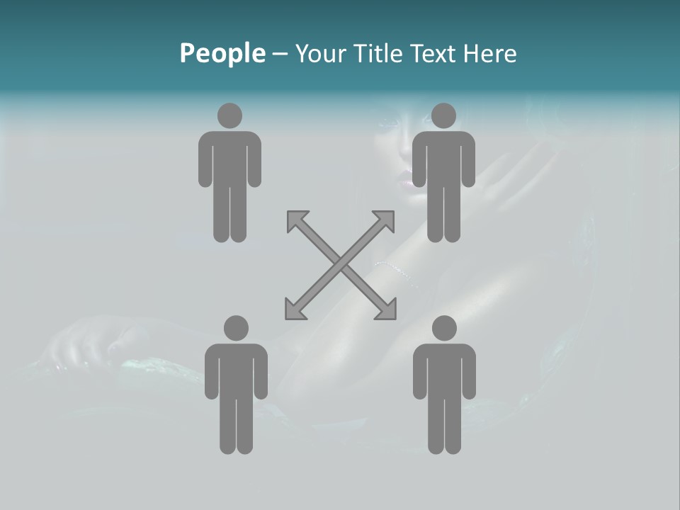 Pretty Person Dynamic PowerPoint Template