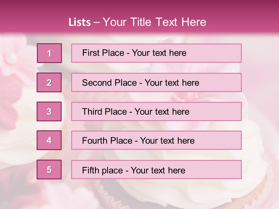 Array Gourmet Variation PowerPoint Template