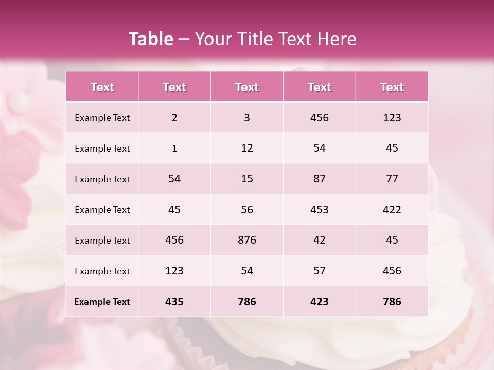 Array Gourmet Variation PowerPoint Template