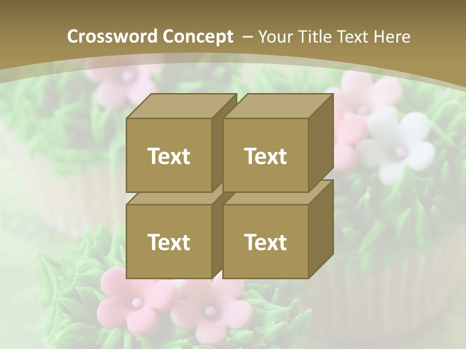 Icing Baking Dessert PowerPoint Template