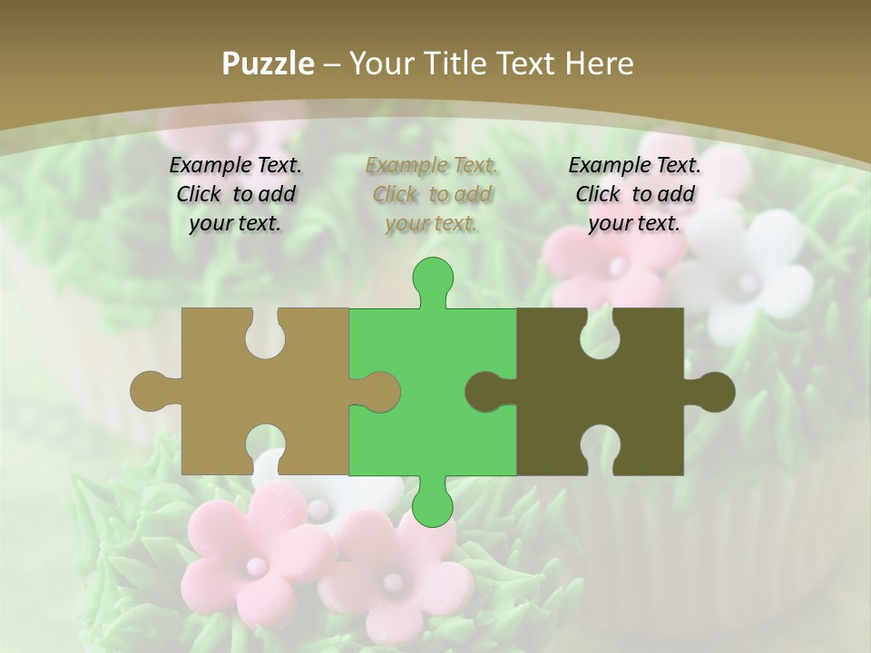 Icing Baking Dessert PowerPoint Template