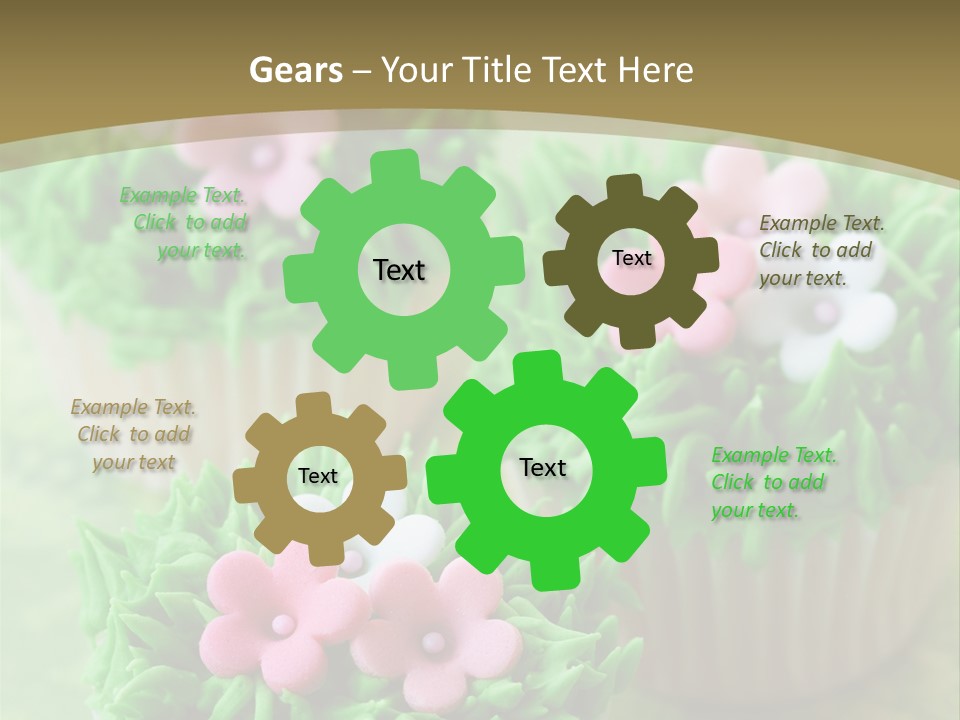 Icing Baking Dessert PowerPoint Template