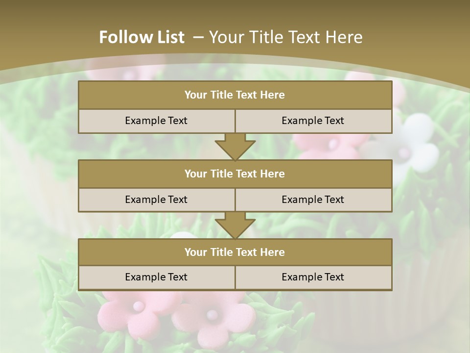 Icing Baking Dessert PowerPoint Template