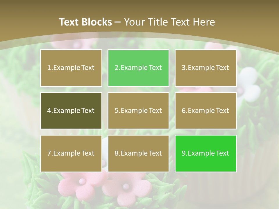 Icing Baking Dessert PowerPoint Template