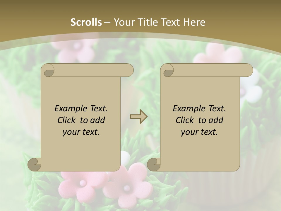 Icing Baking Dessert PowerPoint Template