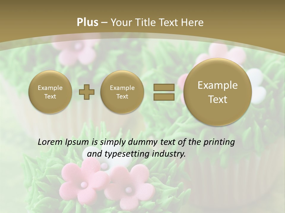 Icing Baking Dessert PowerPoint Template