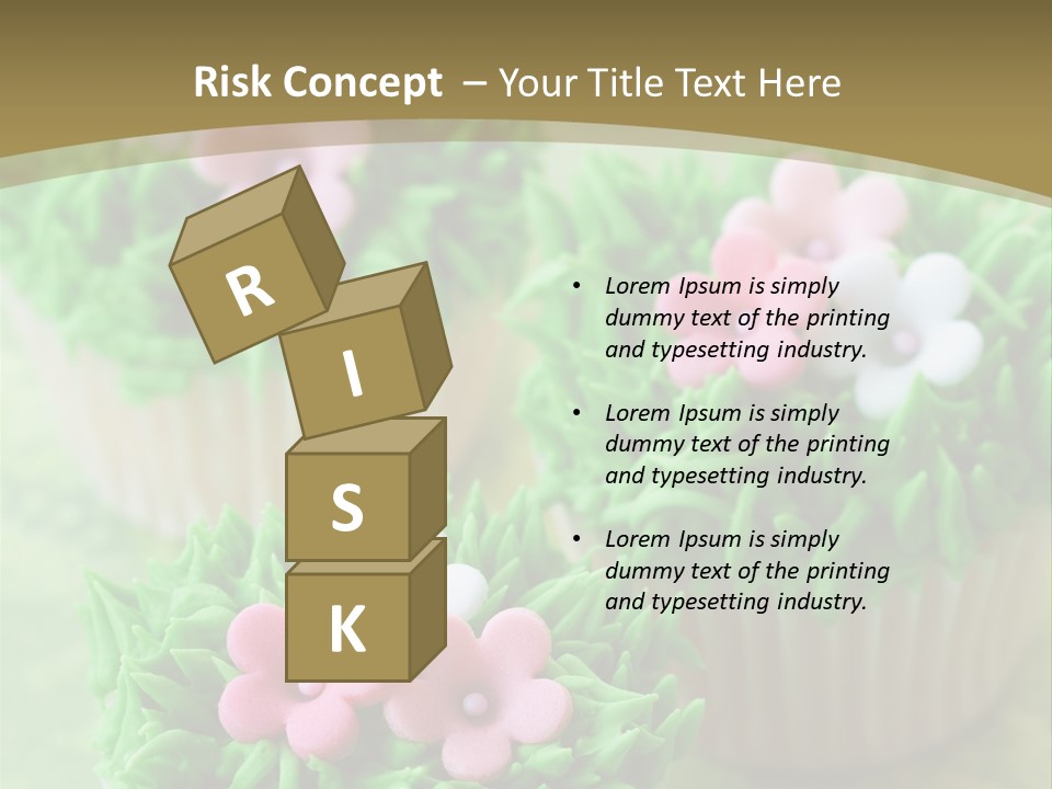 Icing Baking Dessert PowerPoint Template