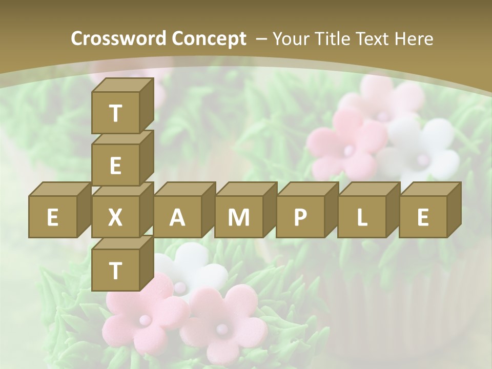 Icing Baking Dessert PowerPoint Template