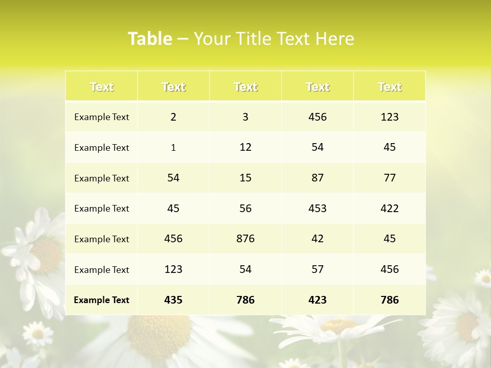 Herb Easter Aroma PowerPoint Template