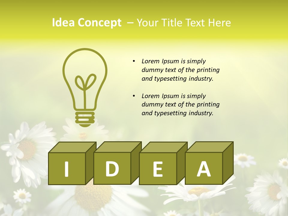 Herb Easter Aroma PowerPoint Template