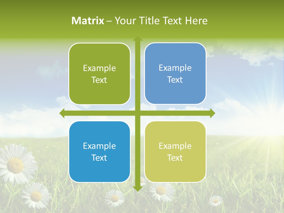 Background Beautiful Blue Bright Clear Cloud Cloudscape Landscape Sun PowerPoint Template