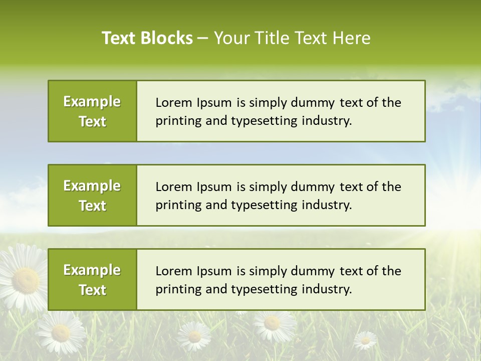 Background Beautiful Blue Bright Clear Cloud Cloudscape Landscape Sun PowerPoint Template
