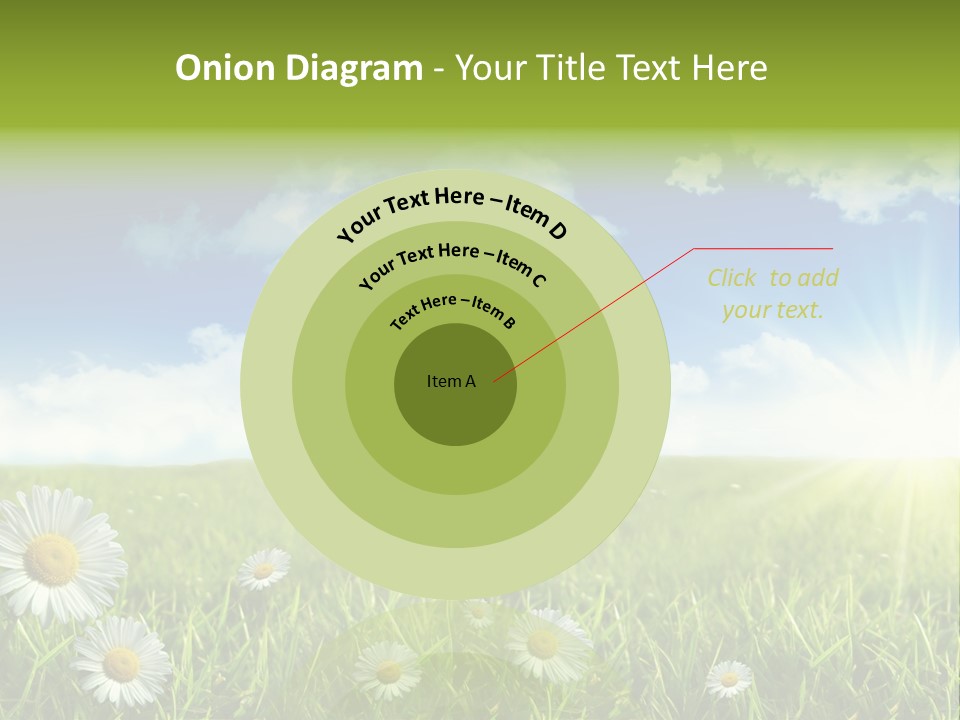 Background Beautiful Blue Bright Clear Cloud Cloudscape Landscape Sun PowerPoint Template