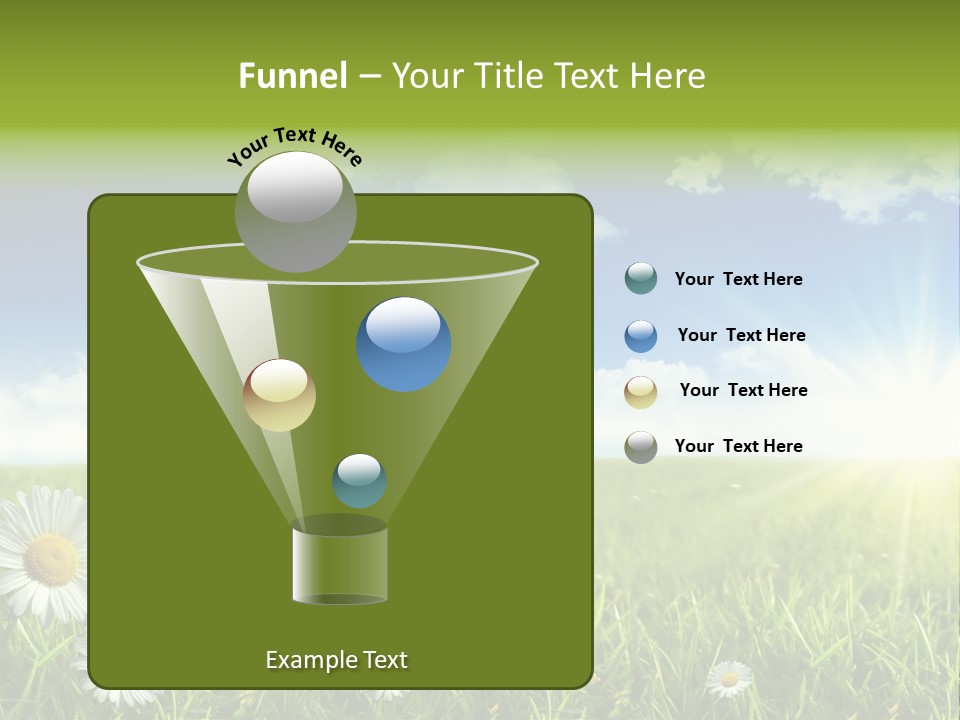 Background Beautiful Blue Bright Clear Cloud Cloudscape Landscape Sun PowerPoint Template